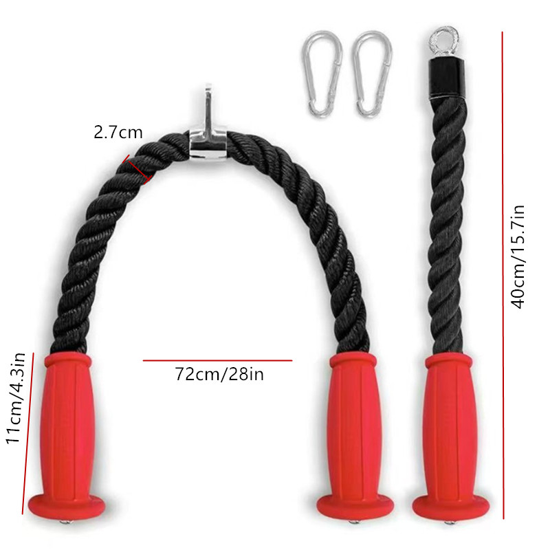 Ergonomic Tricep Ropes Non-Sli - Sports Equipment Near Me 评论和价格