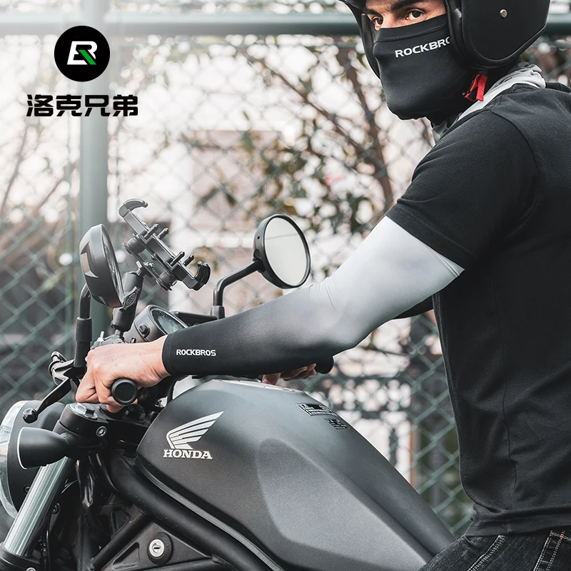 ROCKBROS Arm Sleeves Ice Silk  - Sports Equipment Supplies 评论和价格