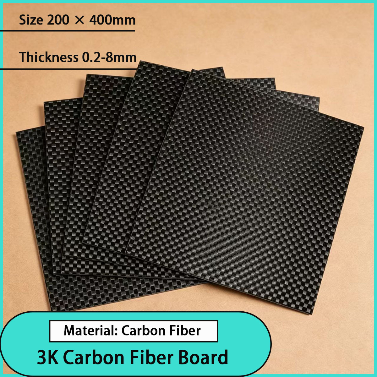 0.2mm-8mm thick 3K carbon fibe - Sports Equipment Used 评论和价格