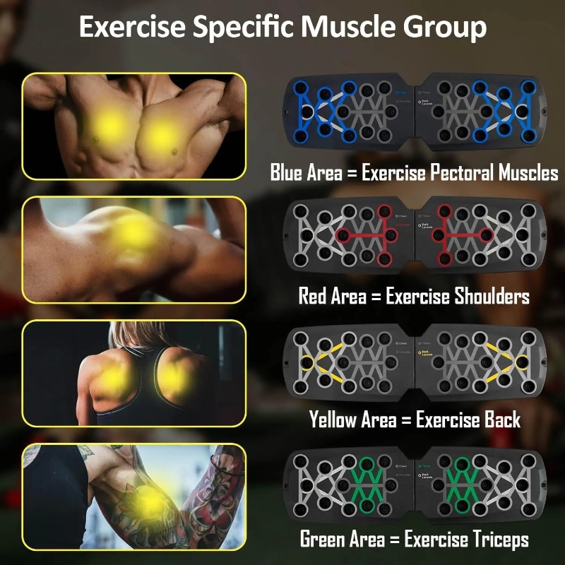 Foldable Push Up Board with Re - Sports Equipment Near Me 评论和价格
